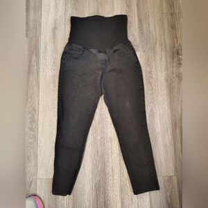 Bella Vita High Rise Black Jeans Maternity